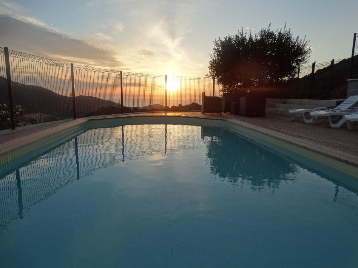 Gites Sassone, Vue Panoramique Sur Ajaccio Et La Mer Алата Экстерьер фото