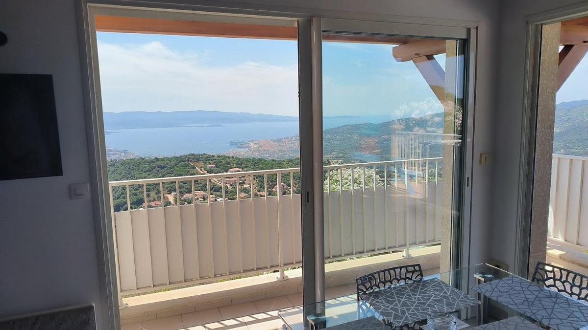 Gites Sassone, Vue Panoramique Sur Ajaccio Et La Mer Алата Экстерьер фото