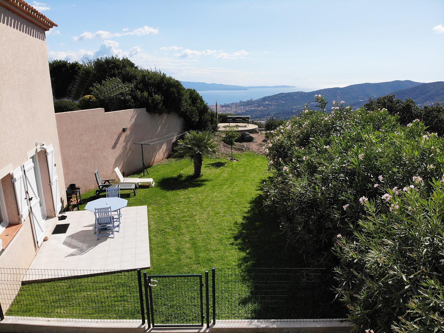 Gites Sassone, Vue Panoramique Sur Ajaccio Et La Mer Алата Экстерьер фото