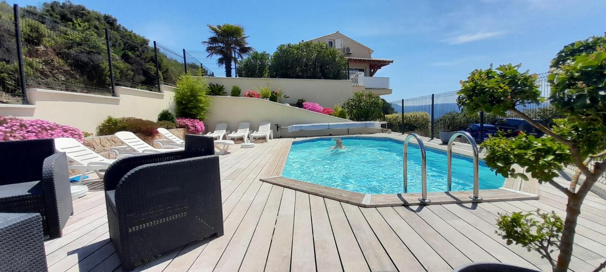 Gites Sassone, Vue Panoramique Sur Ajaccio Et La Mer Алата Экстерьер фото